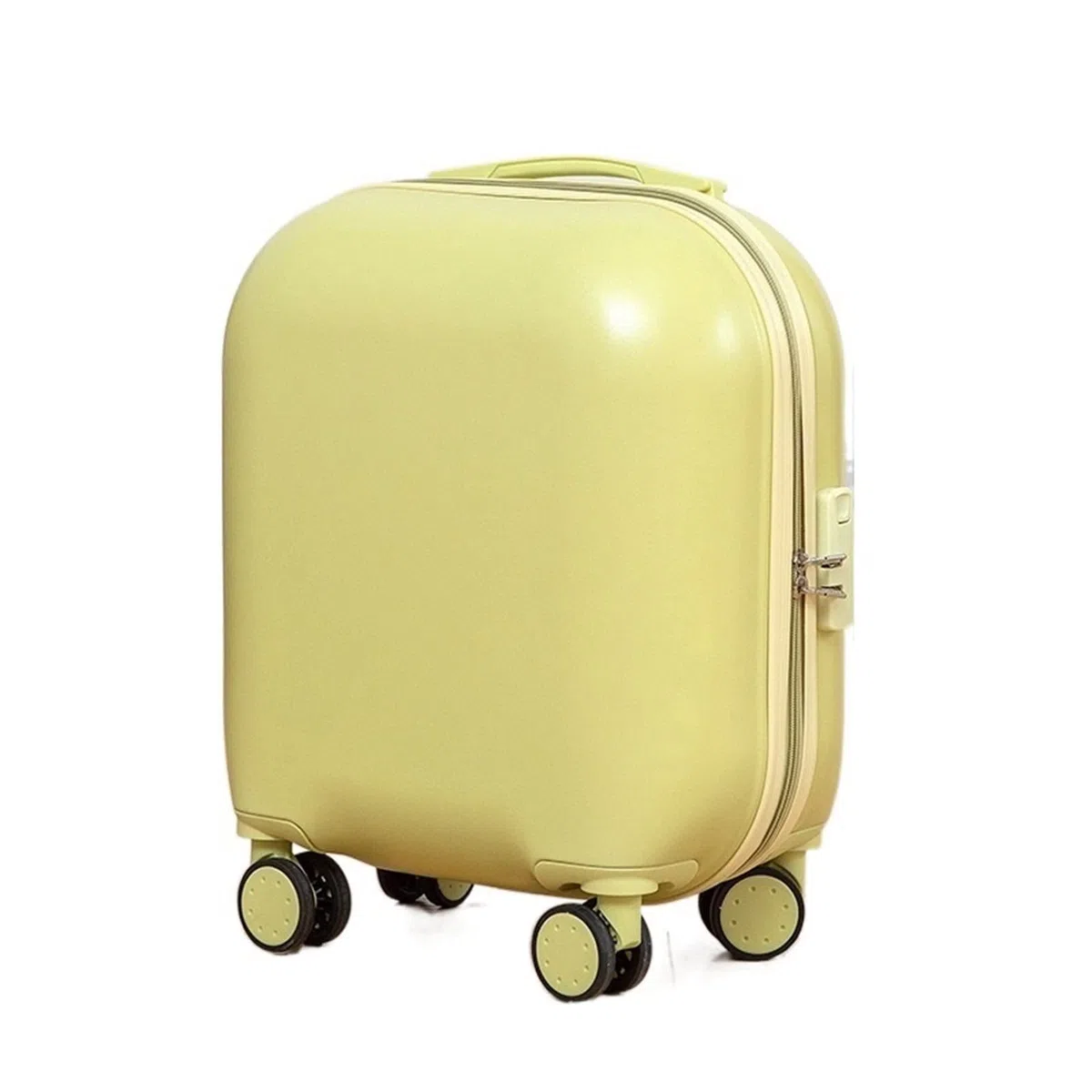 Equipaje Equipaje con Ruedas de 18 Pulgadas Maleta de Embarque portátil pequeña Unisex Maleta de Mano con Ruedas (Color : NO-1)