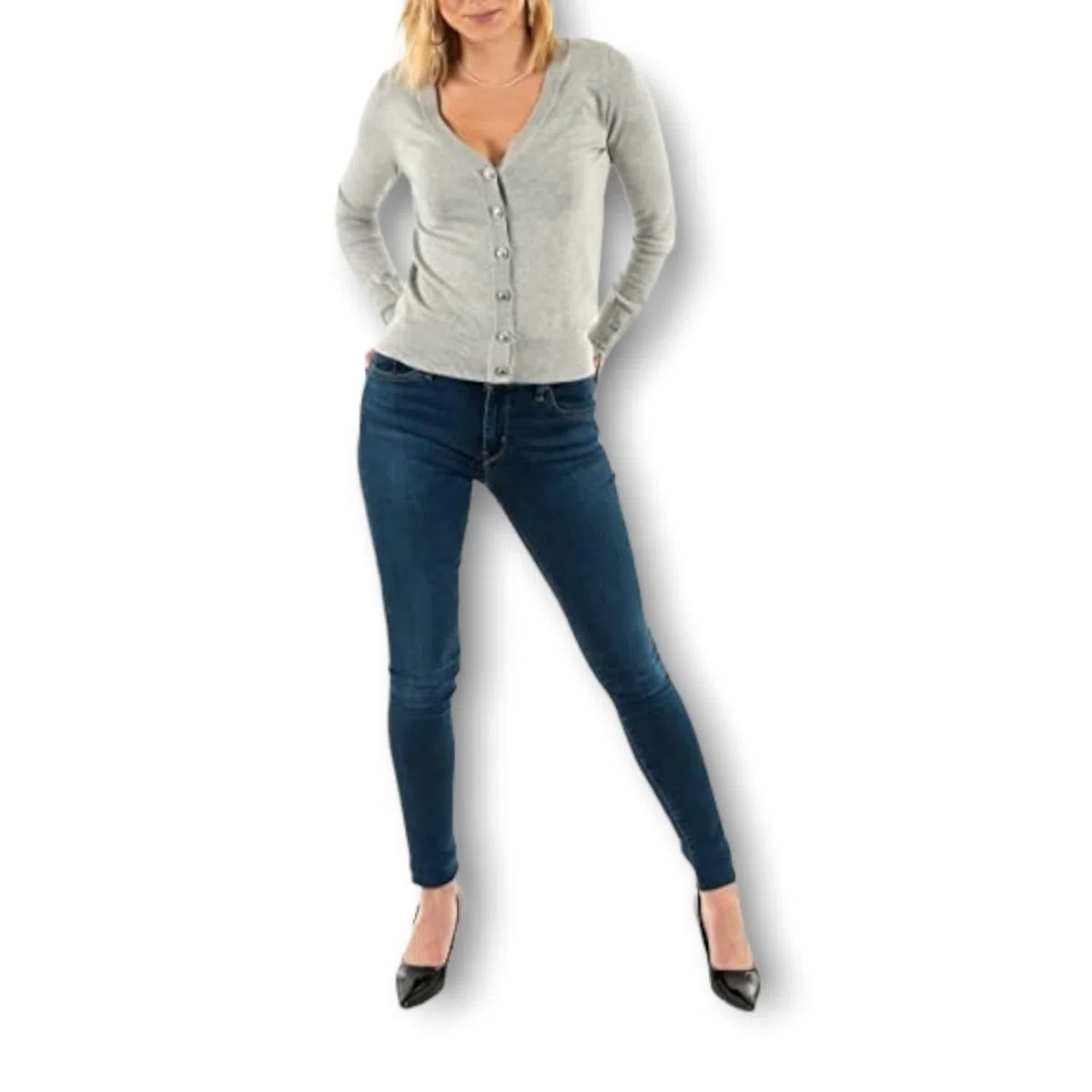 GUESS Cárdigan de mujer Zena