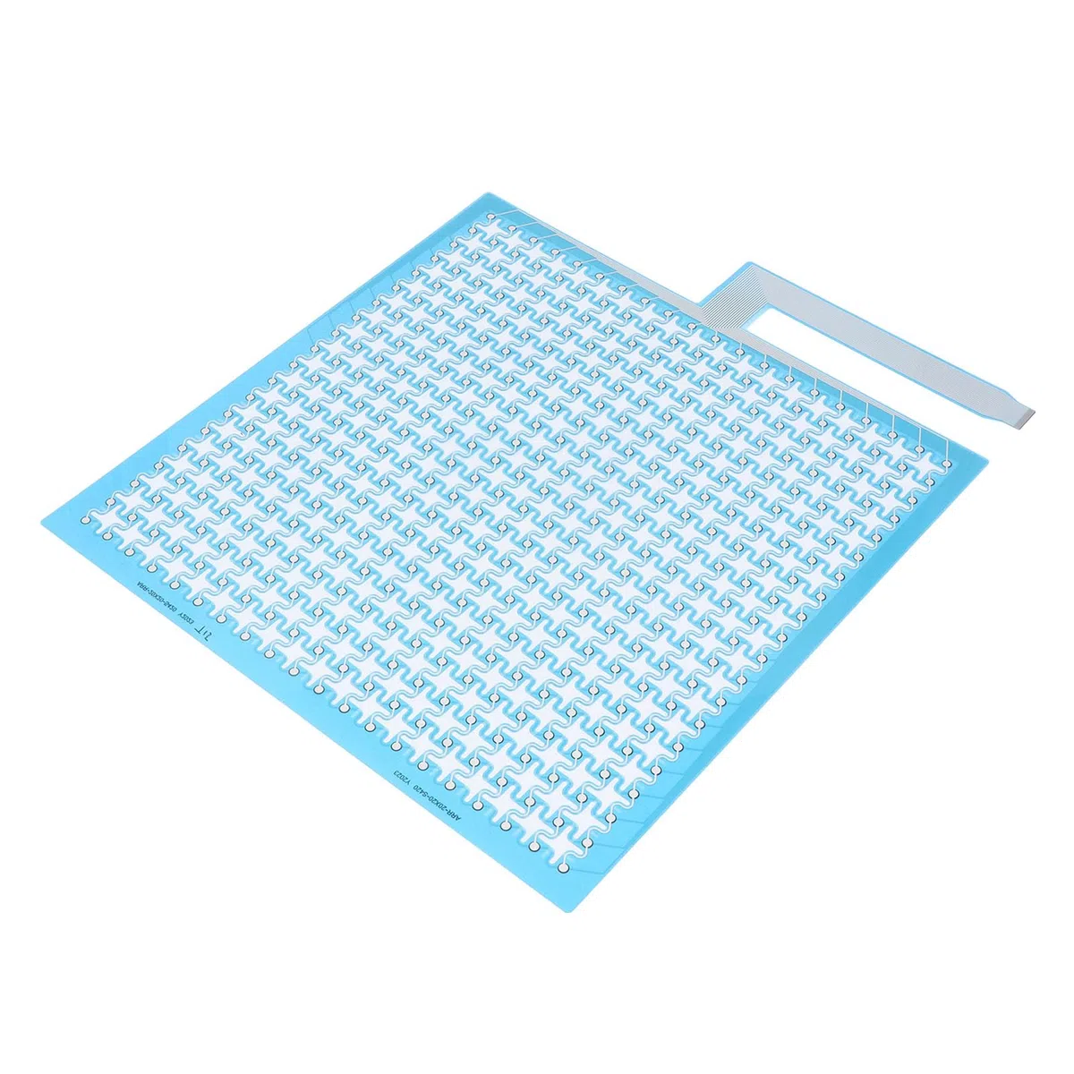 EMUKOEP Sensor de Presión de Película Flexible, 3KG, Gran Formato, Fino Distribuido, 400 Puntos de Detección para Colchón Acolchado