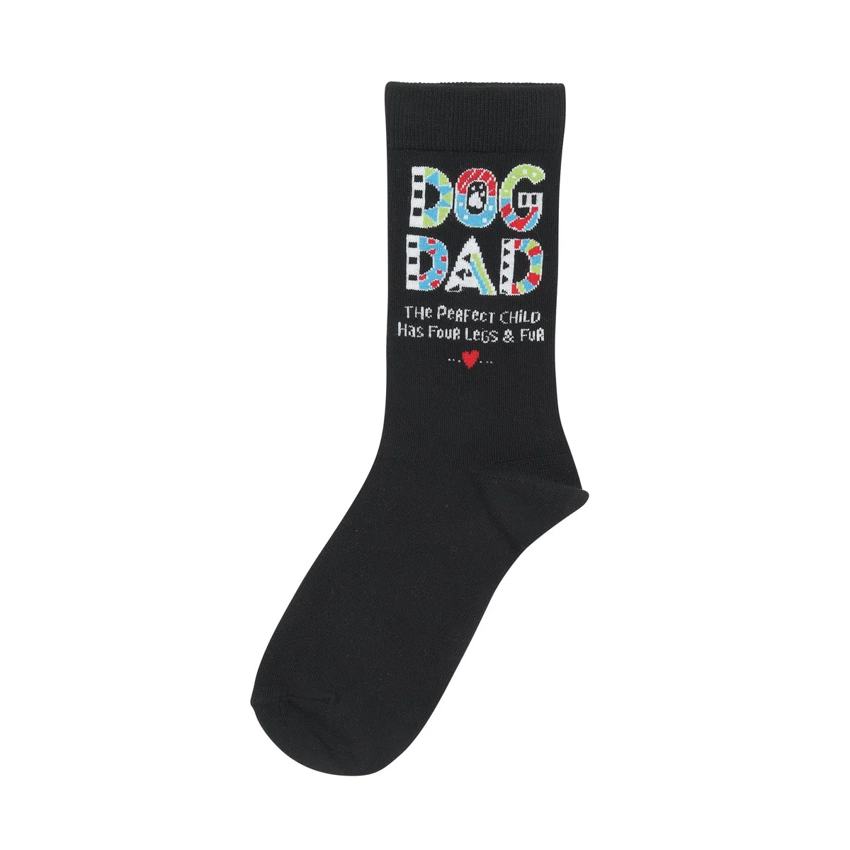 Enesco Cuppa Doodles by Our Name is Mud Cuppa Doodles Dog Dad Socks, 14 pulgadas, multicolor, Negro -, talla única