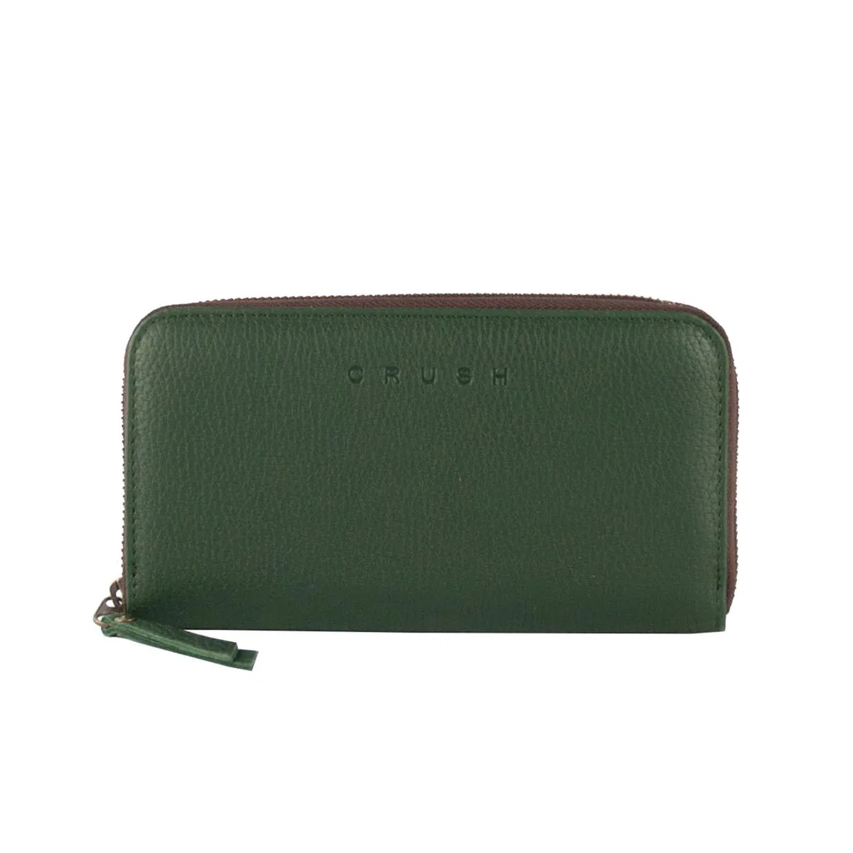 CRUSH - Billetera de piel hecha a mano para mujeres. Monedero de piel suave. Hope.