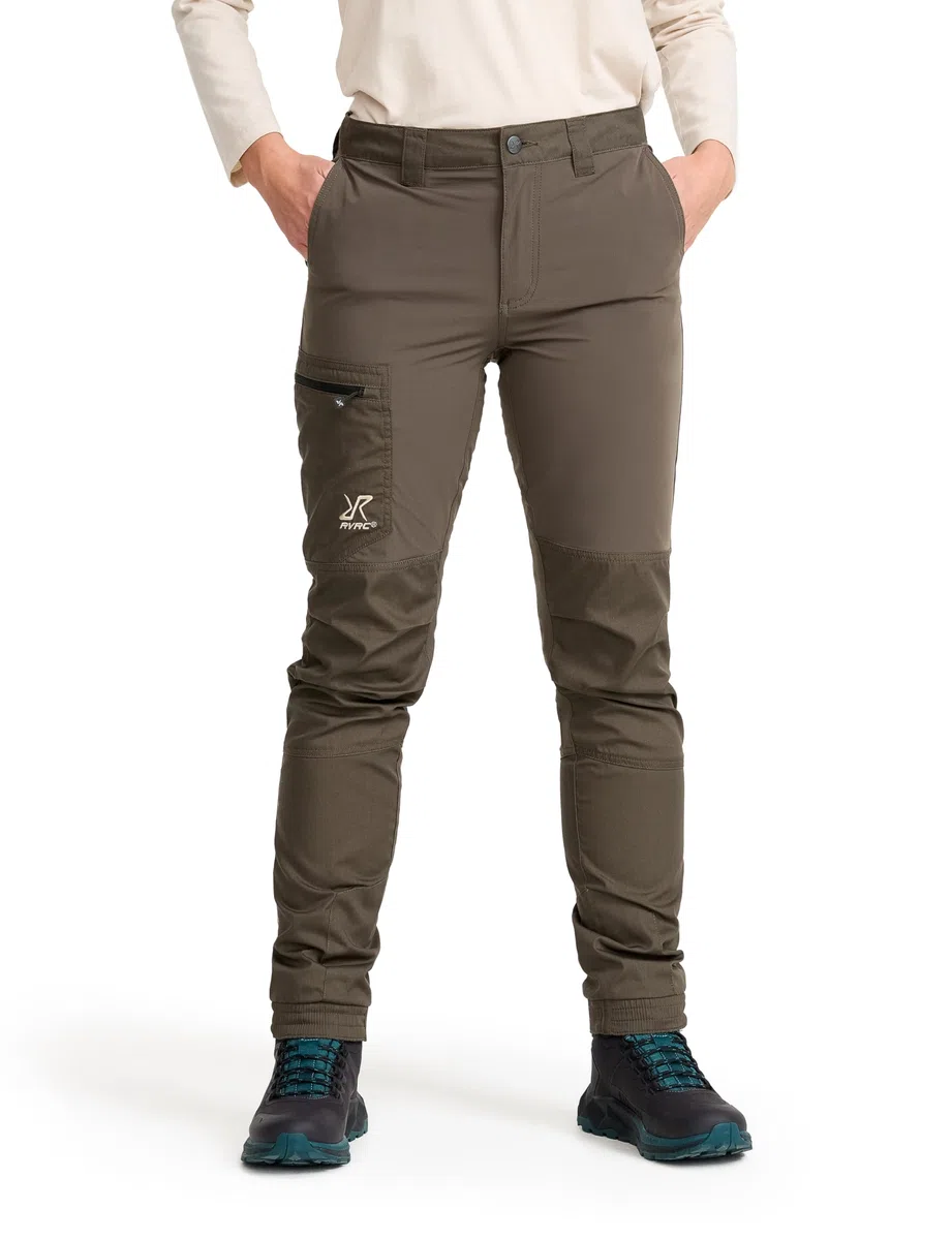 RevolutionRace Rambler Lightweight Pants para Mujer, Pantalones de Senderismo duraderos y Ligeros