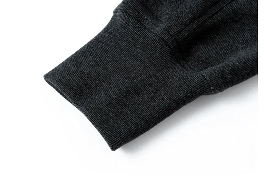 Sudadera con capucha para mujer, de manga larga, con cremallera, simple, holgada