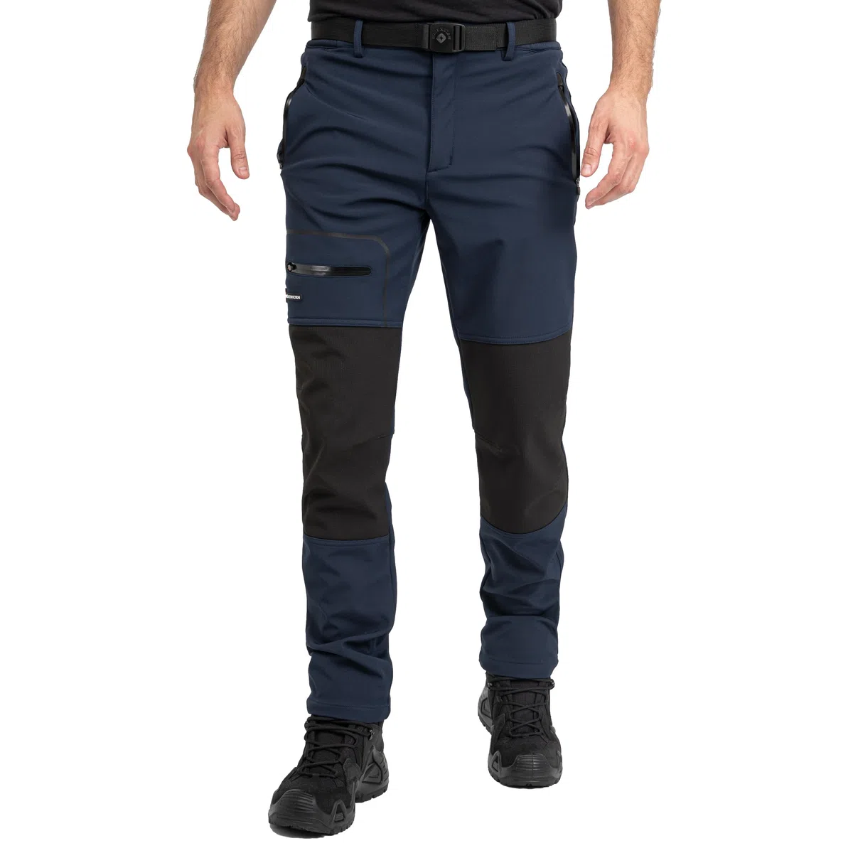 Höhenhorn Trekmaster - Pantalones de senderismo para hombre (softshell), forrados