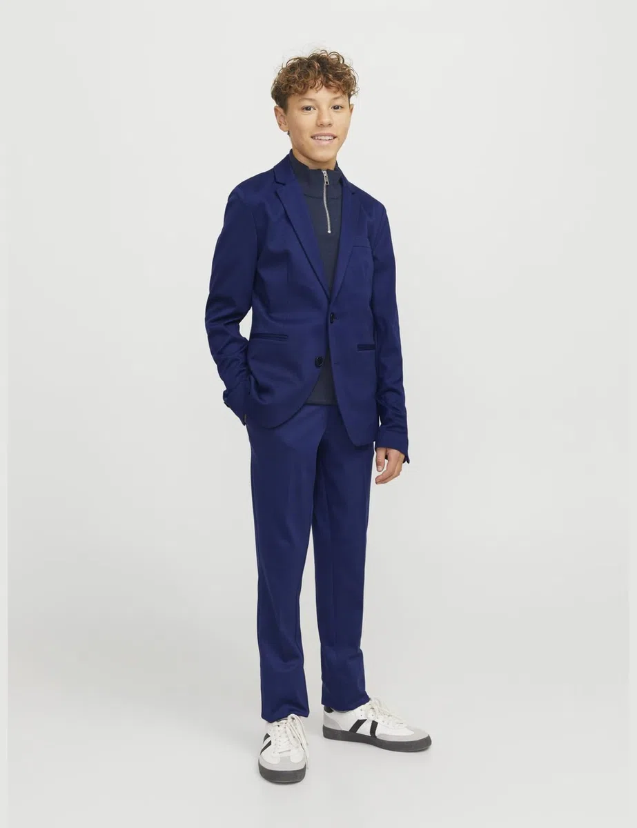 Jack&Jones Junior JJEJAXON Jersey Suit Noos JNR, Azul Medieval, 14 años