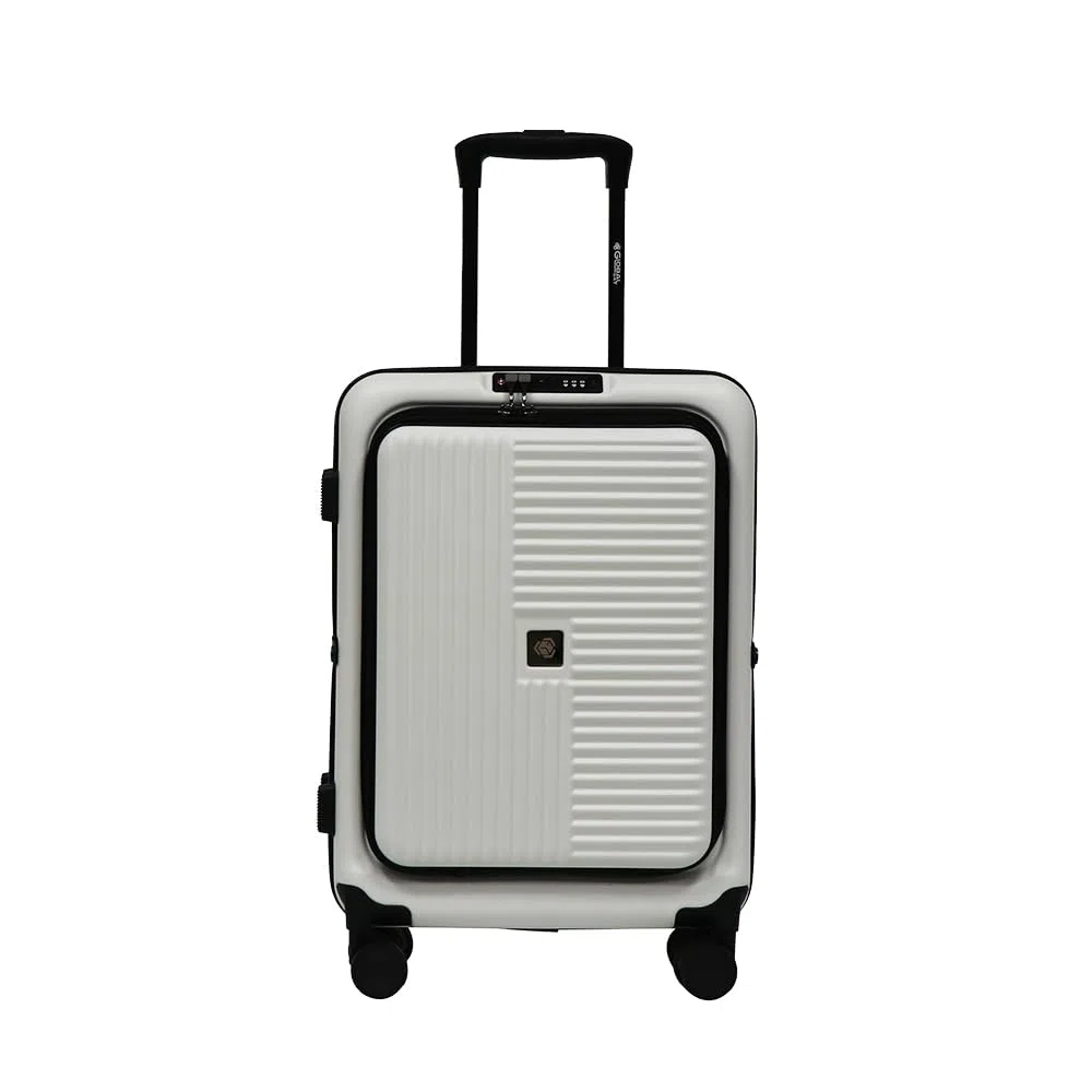 Maleta de mano plegable de 20 pulgadas, maleta rígida ligera y expandible con ruedas giratorias, bloqueo TSA, aprobada por aerolíneas, bolsa de viaje resistente al agua y a los impactos