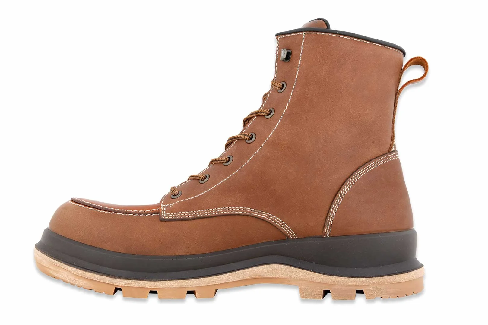 Carhartt Hamilton - Bota de seguridad S3, impermeable, tecnología Rugged Flex Para Hombre, Marrón claro, 48