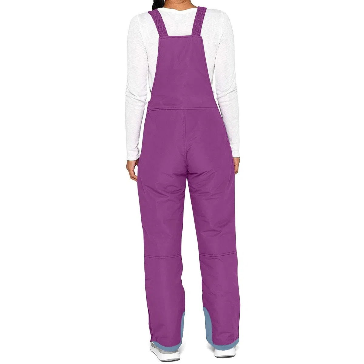 YRAETENM Overol de esquí para mujer, con aislamiento térmico, para snowboard, para exteriores, impermeable, resistente al viento, ajustable, overol