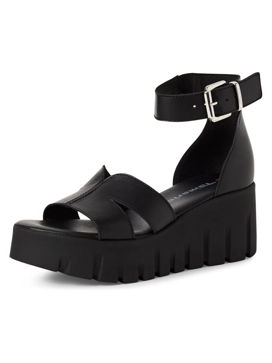 Tamaris Tamaris Damen 1-28701-46 Sandalias con cuñaMujer