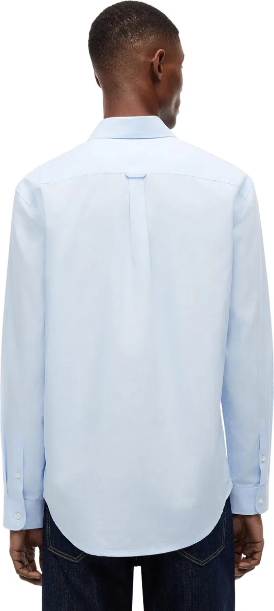 Tommy Jeans TJM Reg Poplin Shirt Dm0dm22026 Camisa L/S Hombre (Pack de 1)