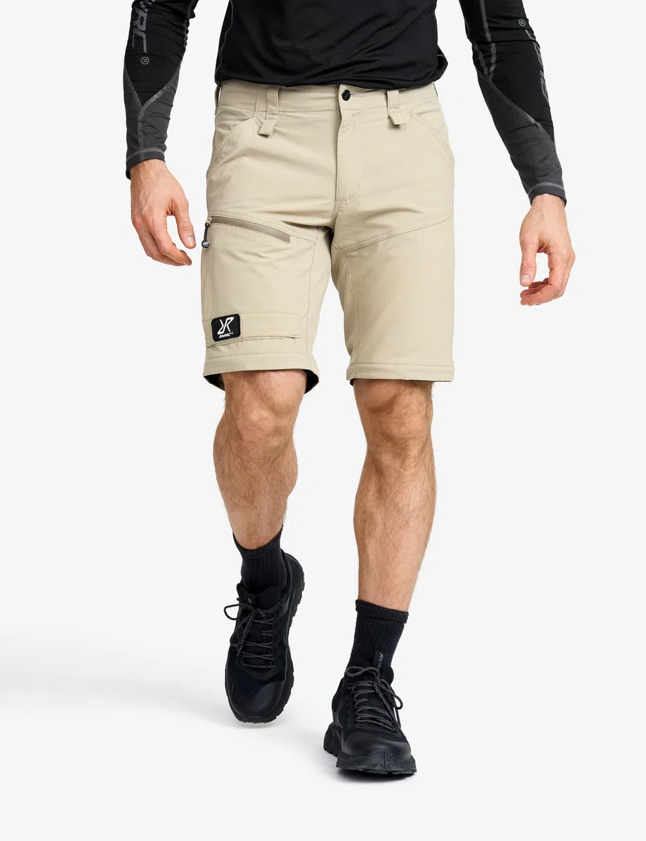 RevolutionRace Range Pro Stretch T Zip-Off Pants para Hombre, Pantalones Convertibles para Actividades al Aire Libre
