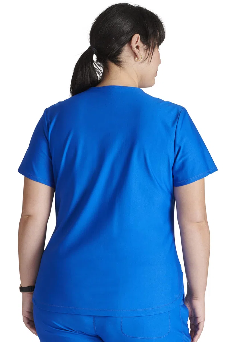 Cherokee Form CK843 - Camiseta quirúrgica para mujer con cuello en V