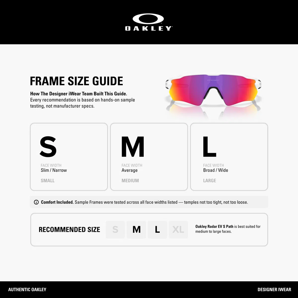 Oakley Radar EV S Path OO9510 - Gafas de sol para hombre y mujer