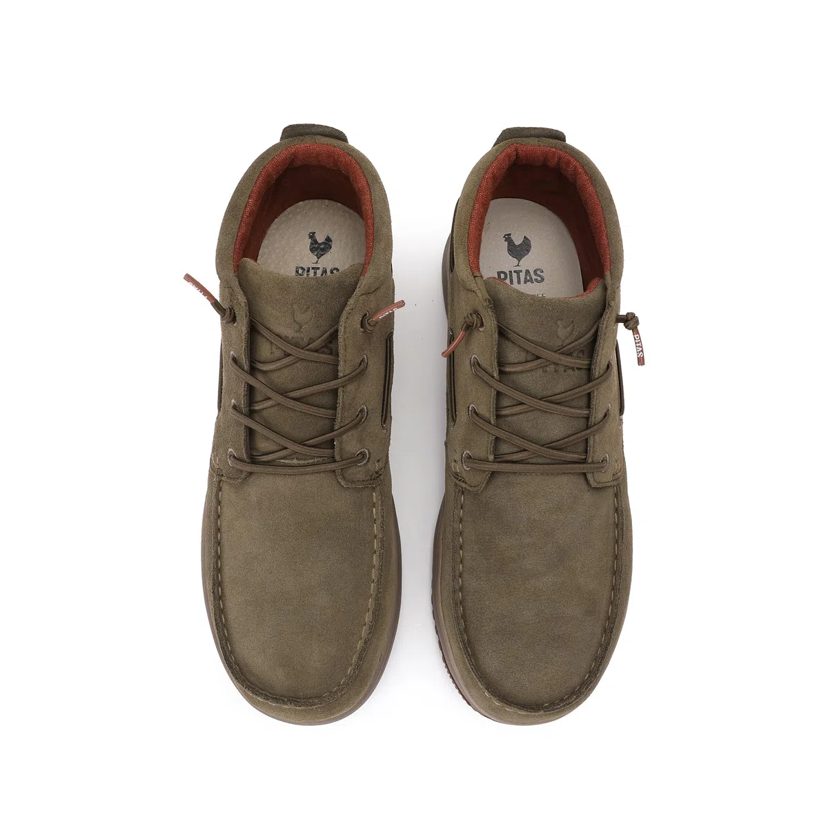 PITAS | TIMOR SUEDE | Botas Hombre Casual | Botín Serraje | Bota Urbana de Caña Baja | Mocasines | Náuticos de Invierno | Zapatillas Casual | Zapatos sin Cordones | Calzado Walkinpitas