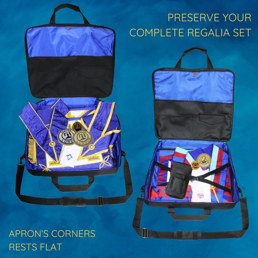 Masonic Provincial Rank Regalia Case | Masonic Provincial Regalia Bolsa de transporte