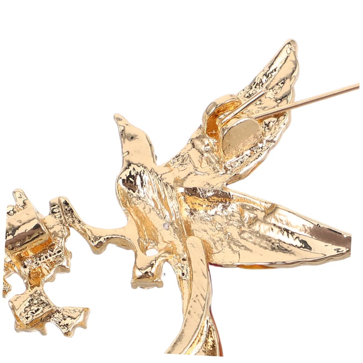 Broches únicos con Diamantes de imitación en Forma de pájaro, a la Moda para Vestidos, Bufandas y Solapas.