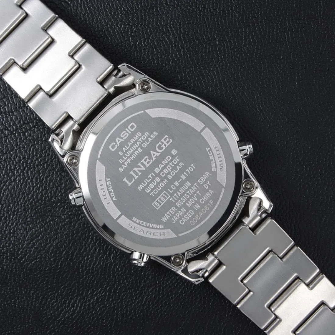 Casio WAVE CEPTOR Reloj Radiocontrolado y solar, Caja sólida, para Hombre