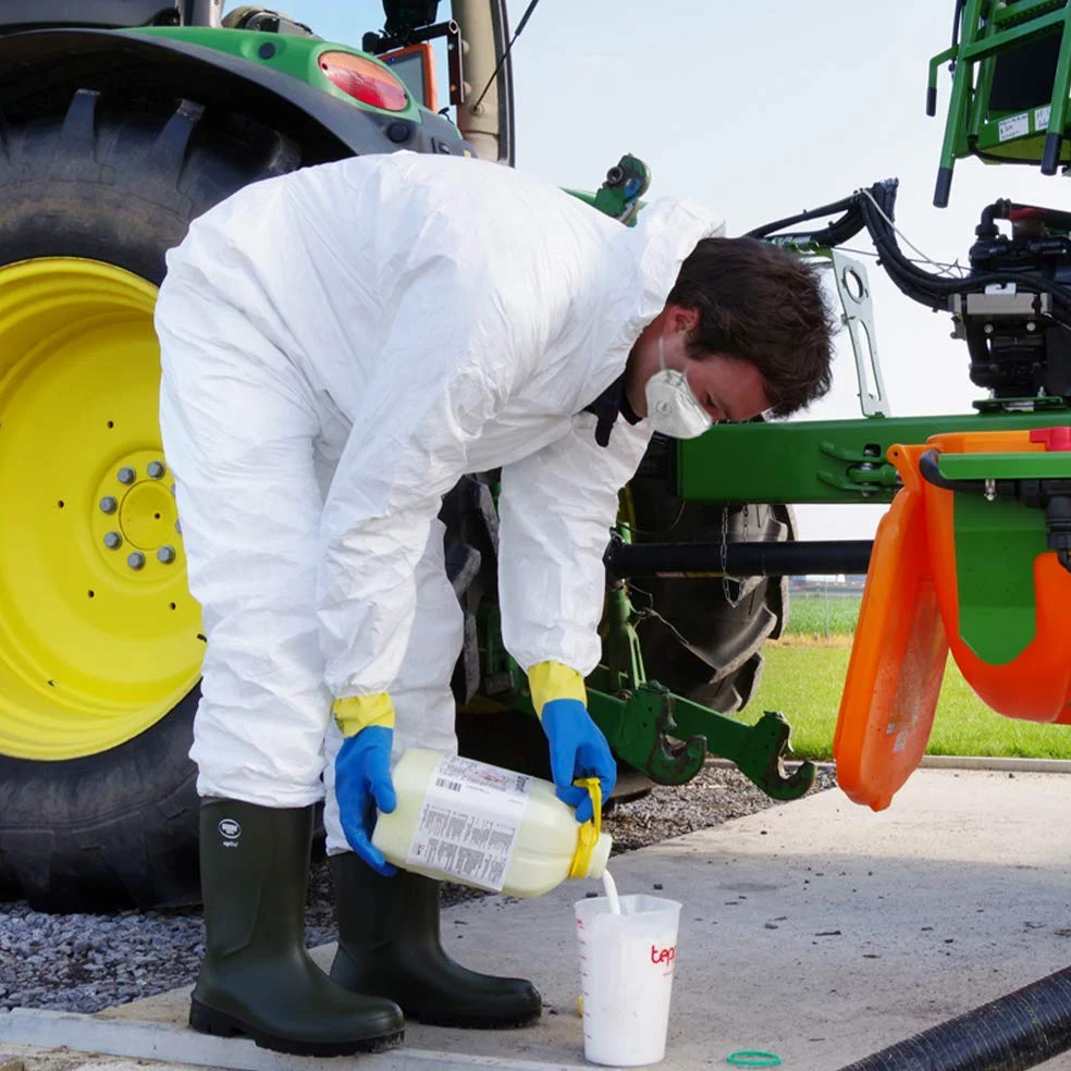 Botas de Seguridad para Hombres, Puntera de Acero y Suela de Seguridad para la Agricultura, Ligeras, de Gran Comodidad, Antideslizante, Resistente al Productos de Limpieza, Verde, EU 43