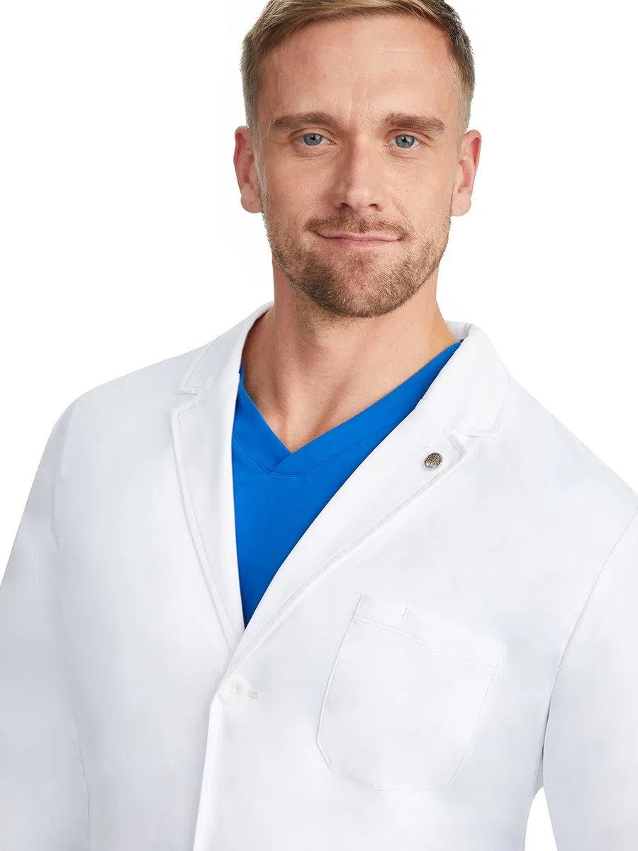 Healing Hands Bata de laboratorio Luke White Coat Collection 5151 para hombre
