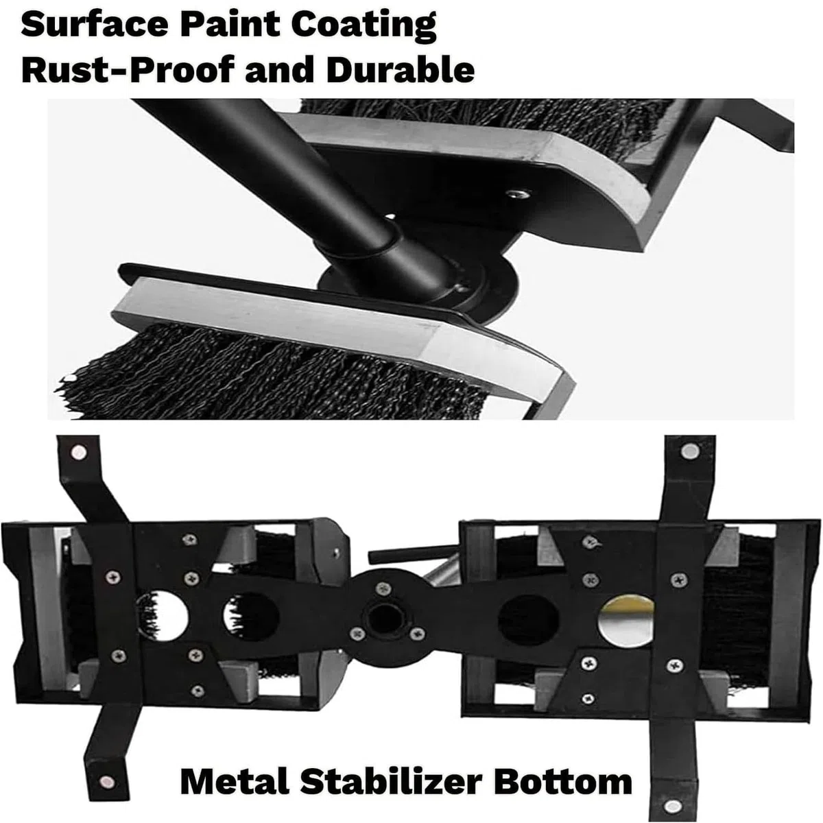 Cepillo limpiador de botas, cerdas rígidas de doble cara para una eliminación eficiente del barro, ideal para botas de lluvia, senderismo y botas de fútbol, perfecto para granjas y jardines