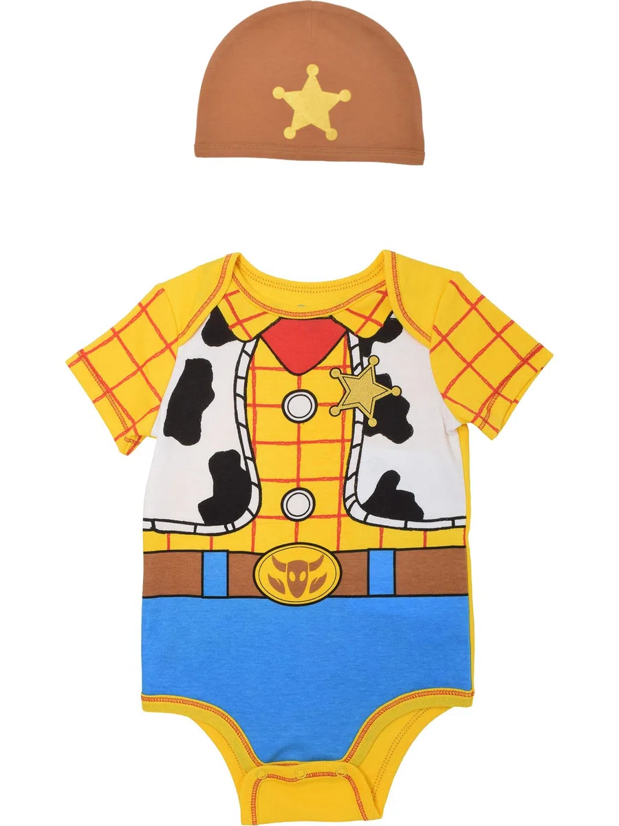 Disney Body para bebé con gorro: Toy Story, Pooh, Increíbles, Monstruos y Mickey