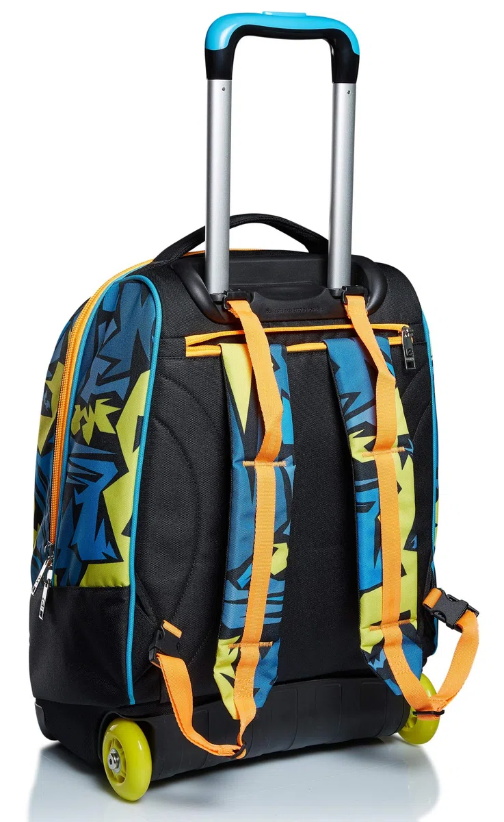 SJ GANG STYLE JAM GANG Big Trolley Mochila 2 en 1 con sistema Cross-Over Unisex niños (Pack de 1)