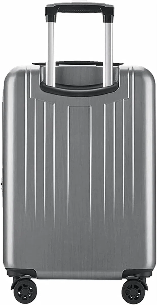 Maleta Maletas Estuche Rígido Recargable con Puerto USB Equipaje De Mano Negocios Equipaje de Mano(Black)