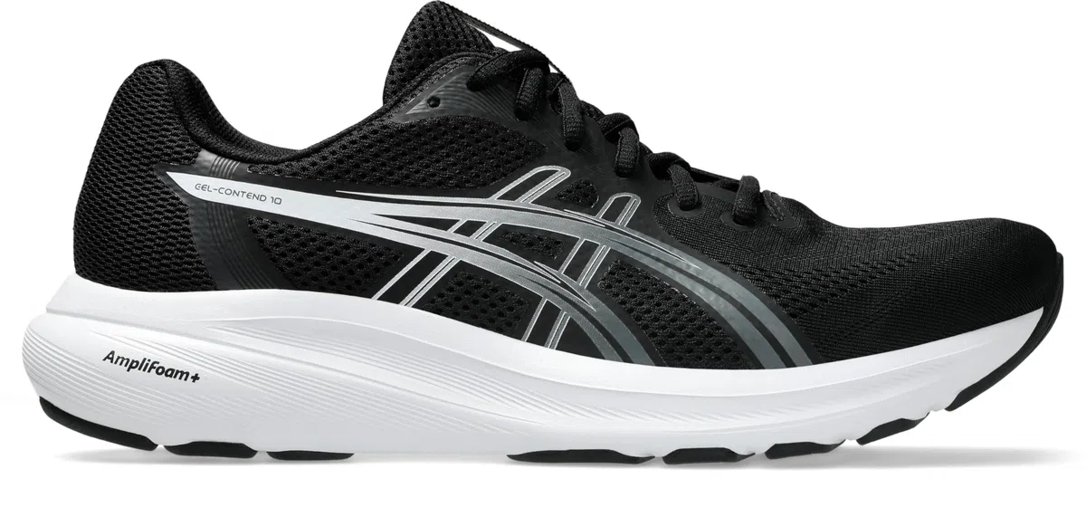 Asics Gel-Contend 10 Black/White ZapatillasHombre
