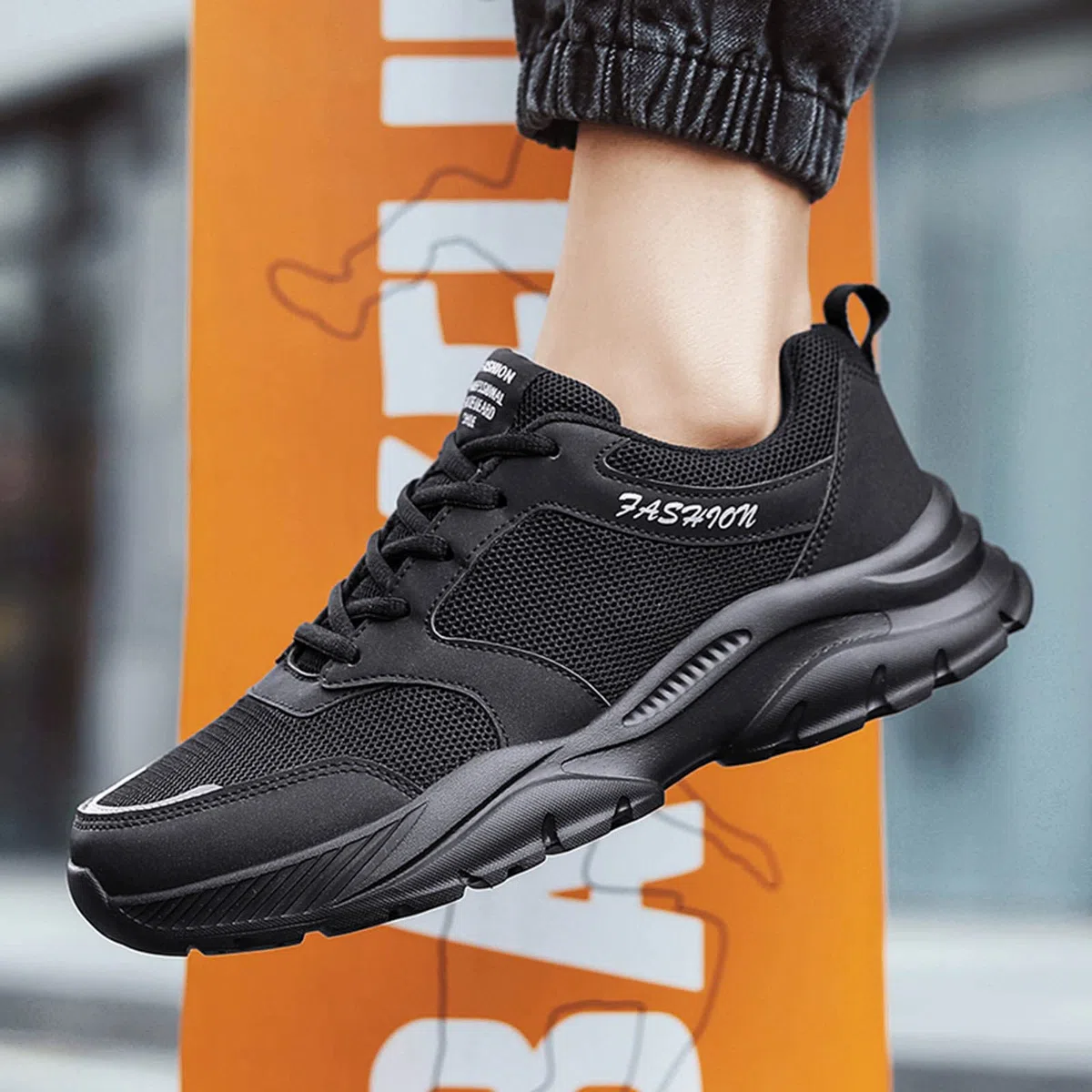 Zapatos deportivos para hombre, con patrón de moda, ligeros, antideslizantes, parte inferior plana, cómodos, con cordones