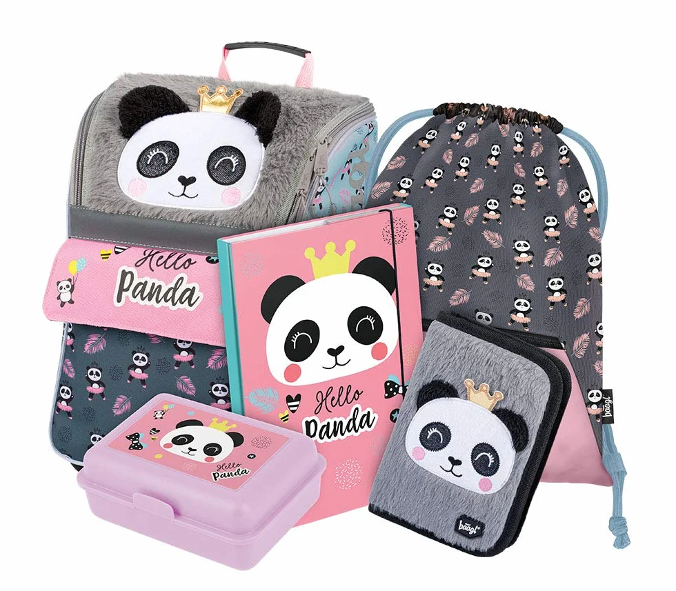 Baagl - Mochila Escolar para niña con Cremallera a Partir de la 1ª Clase, Mochila Escolar Primaria con Correa para el Pecho, Mochila ergonómica