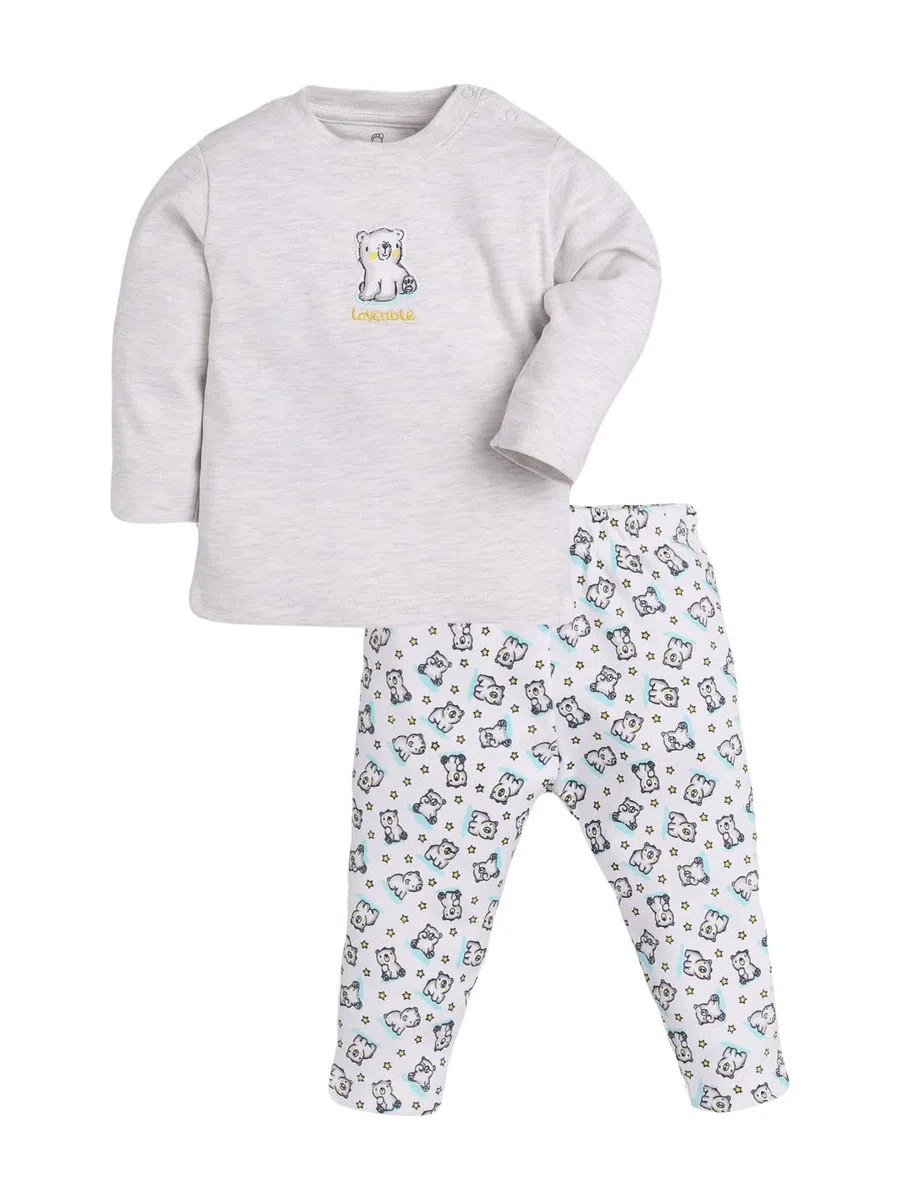 BABY GO - Conjunto de ropa unisex para bebé