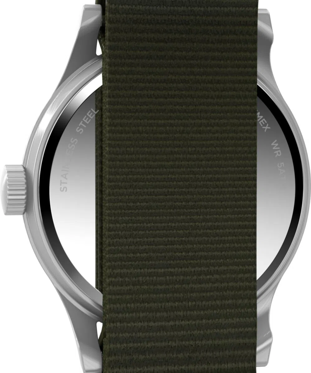Timex Reloj de Pulsera analógico para Hombre MK1, Verde, Pulsera