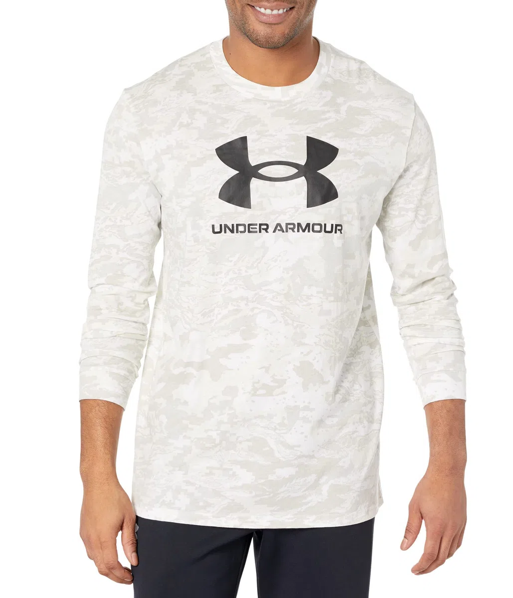 Under Armour Hombre UA ABC Camo - Manga Larga Gráfico de Larga duración Hombre