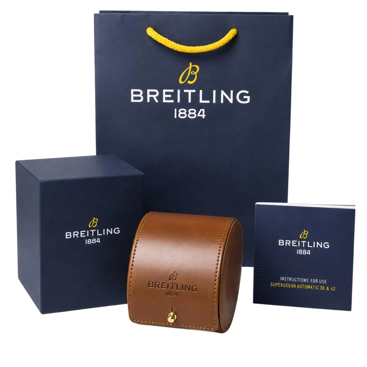 Caja de Relojes de Madera Maciza Soporte de Reloj con Cojín con Cojín Interior Tapa Abatible Cierre Metálico para Breitling Superocean