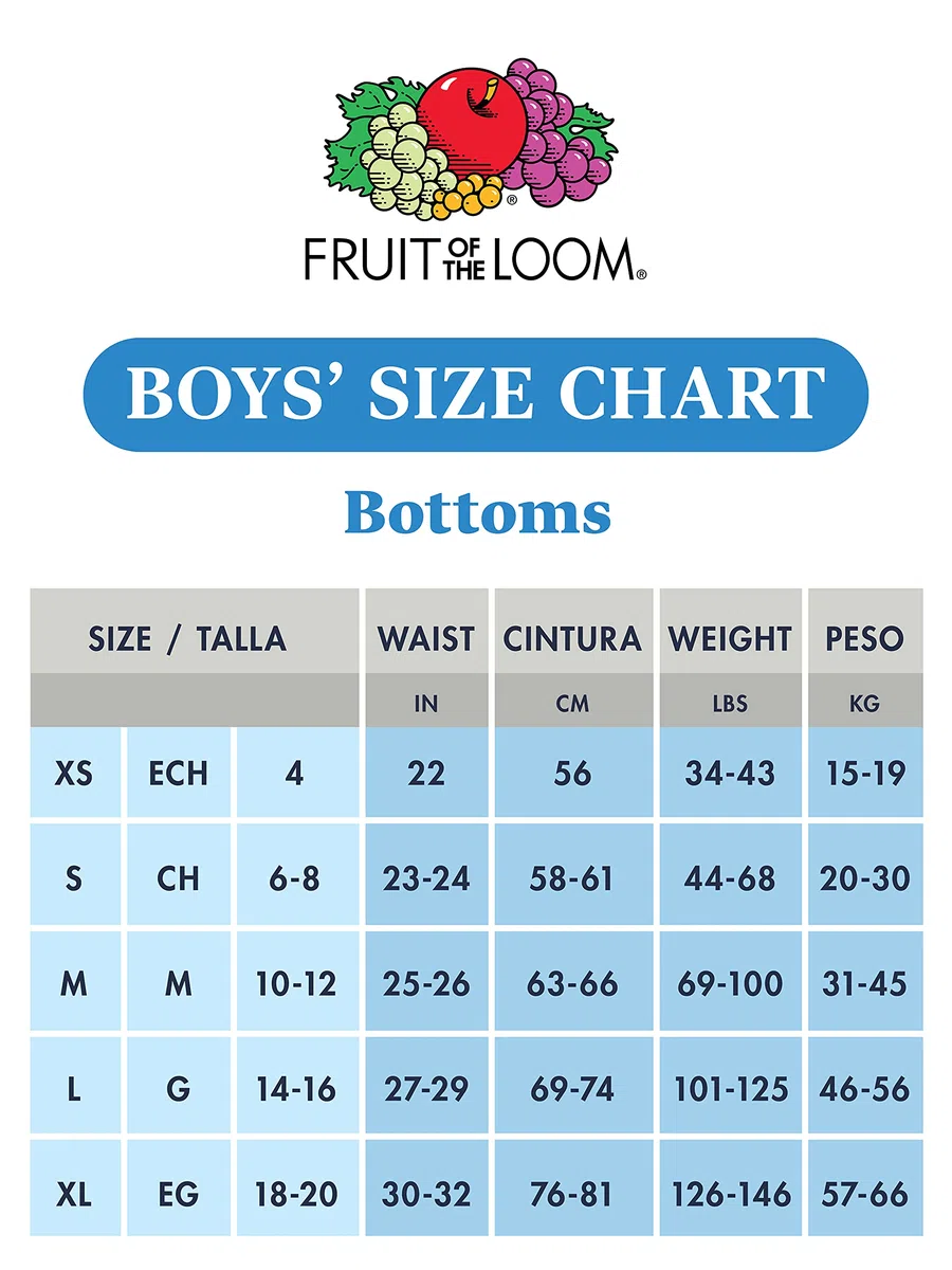Fruit of The Loom Calzoncillos Tipo bóxer para niño