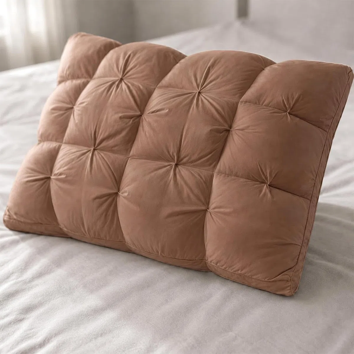 Genérico Almohada para Cama Decorativas y Transpirables | Almohadas de Dormitorio En Dormitorios, Hogares, Hoteles, Viajes, La Zona Lumbar, El Cuello, La Lectura Y Personas Que