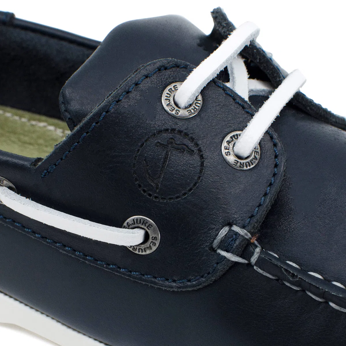 Seajure Zapatos Náuticos de Mujer Cannon Cuero Marino