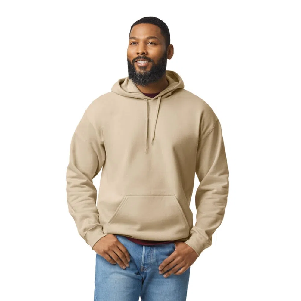 Gildan Sudadera con capucha unisex para adultos Softstyle Fleece Midweight
