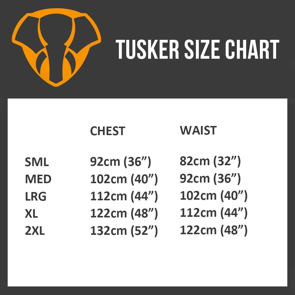 Tusker - Chaqueta de soldadura de piel de doble pecho, resistente, ignífuga
