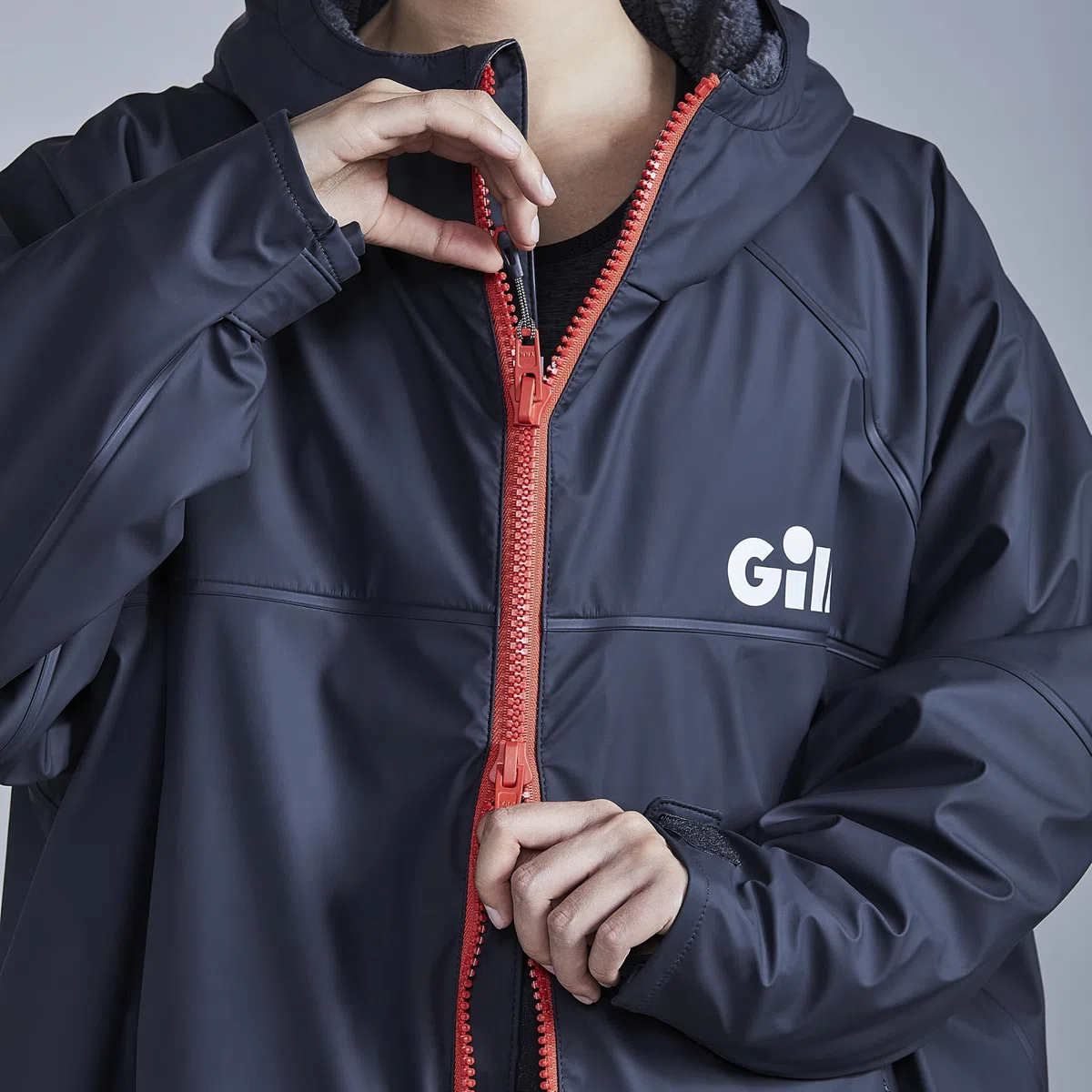 Gill Aqua Parka Change Changing Coat Jacket - Graphite - Capas térmicas cálidas Capas de Calor Estiramiento fácil Transpirable