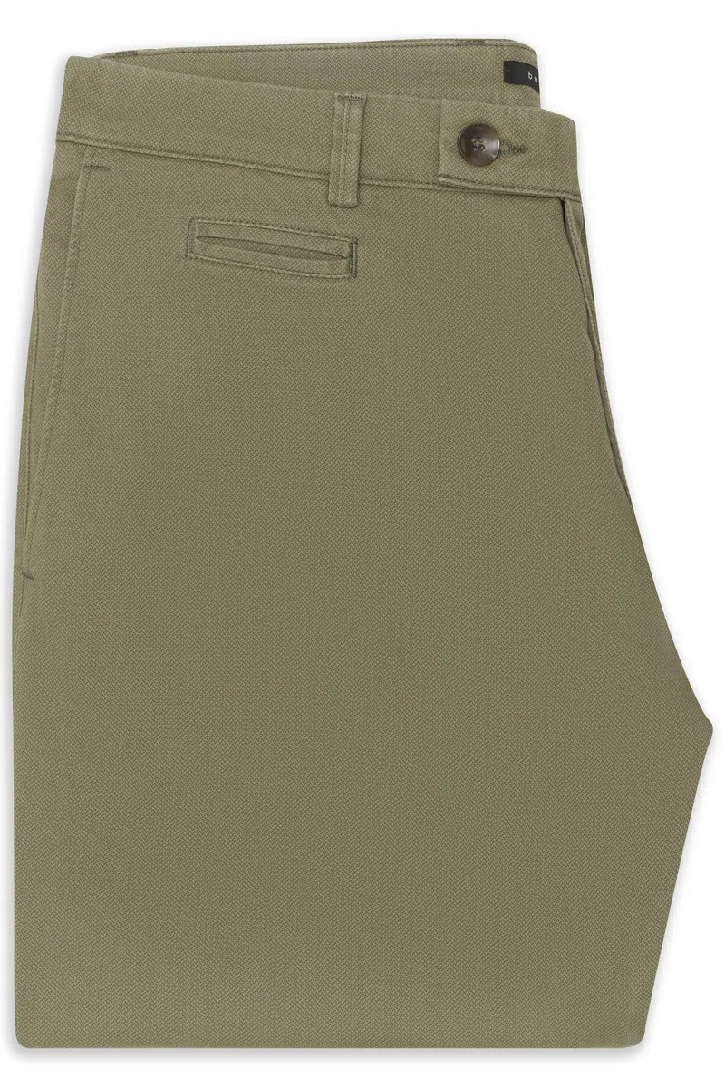 Bugatti Pantalones Chinos para Hombre, Corte Moderno, de algodón elástico