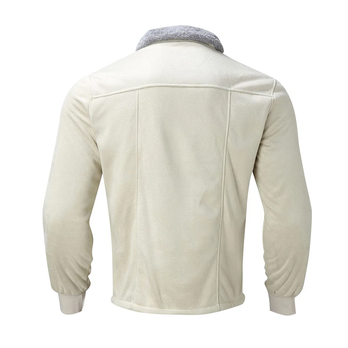 Genérico Sudaderas Con Capucha Para Hombre Sudaderas Con Capucha Para Hombre Sudadera De Tejido Polar Pesado Cremallera Sudadera Polar Cálida De Invierno Peso Medio Cuello Redondo