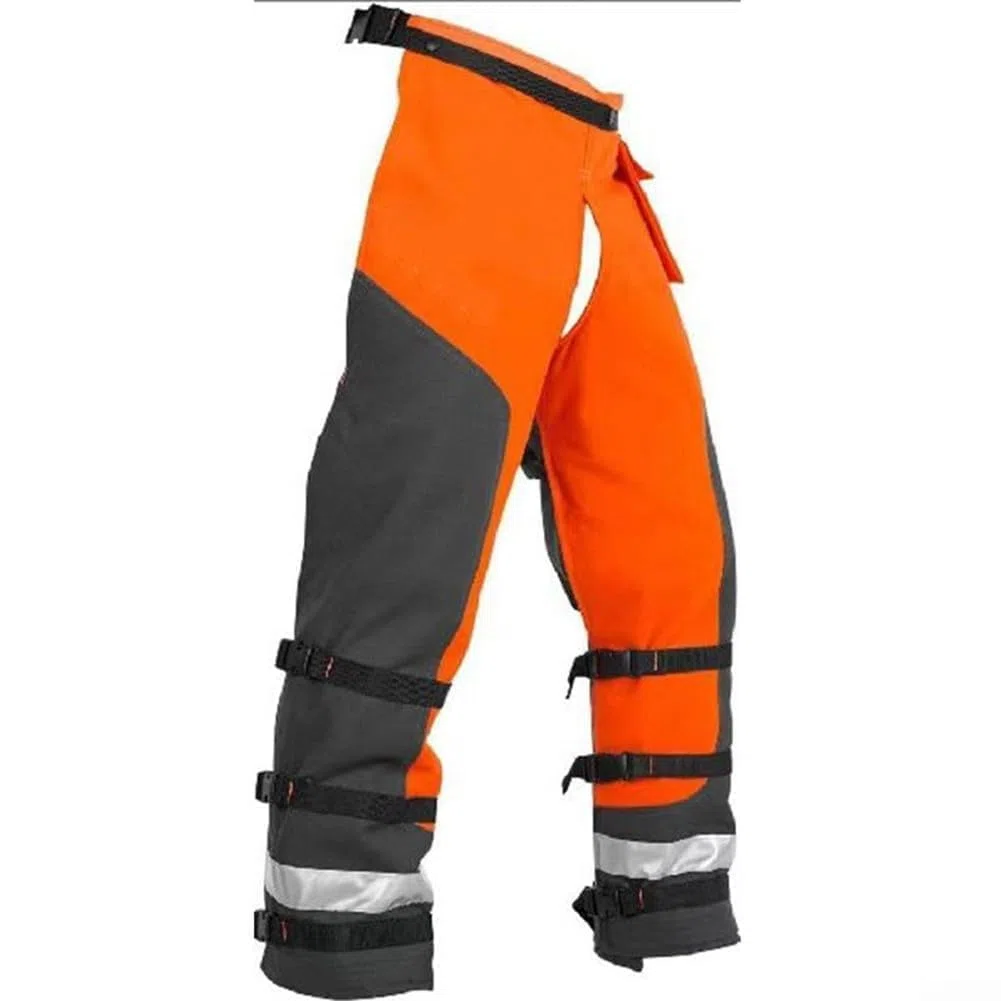COYEUX Pantalones De Motosierra para Hombres, Pantalones Protectores De Motosierra De 9 Capas, Cinturón Ajustable, Seguridad De Registro Anticorte, para Cortar Y Talar