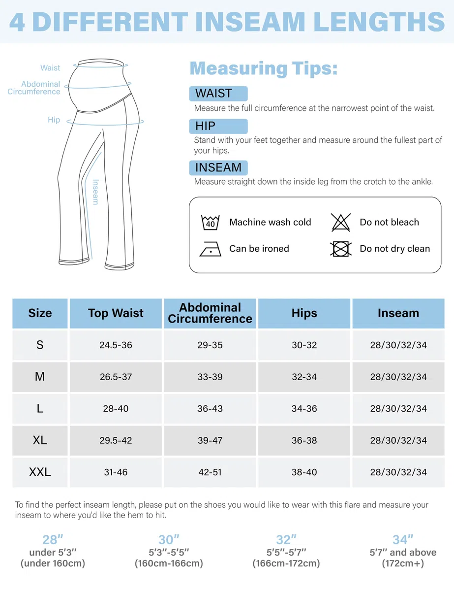 Leggings acampanados de maternidad sobre el vientre, suaves como la mantequilla, pantalones acampanados para embarazo, yoga, casual
