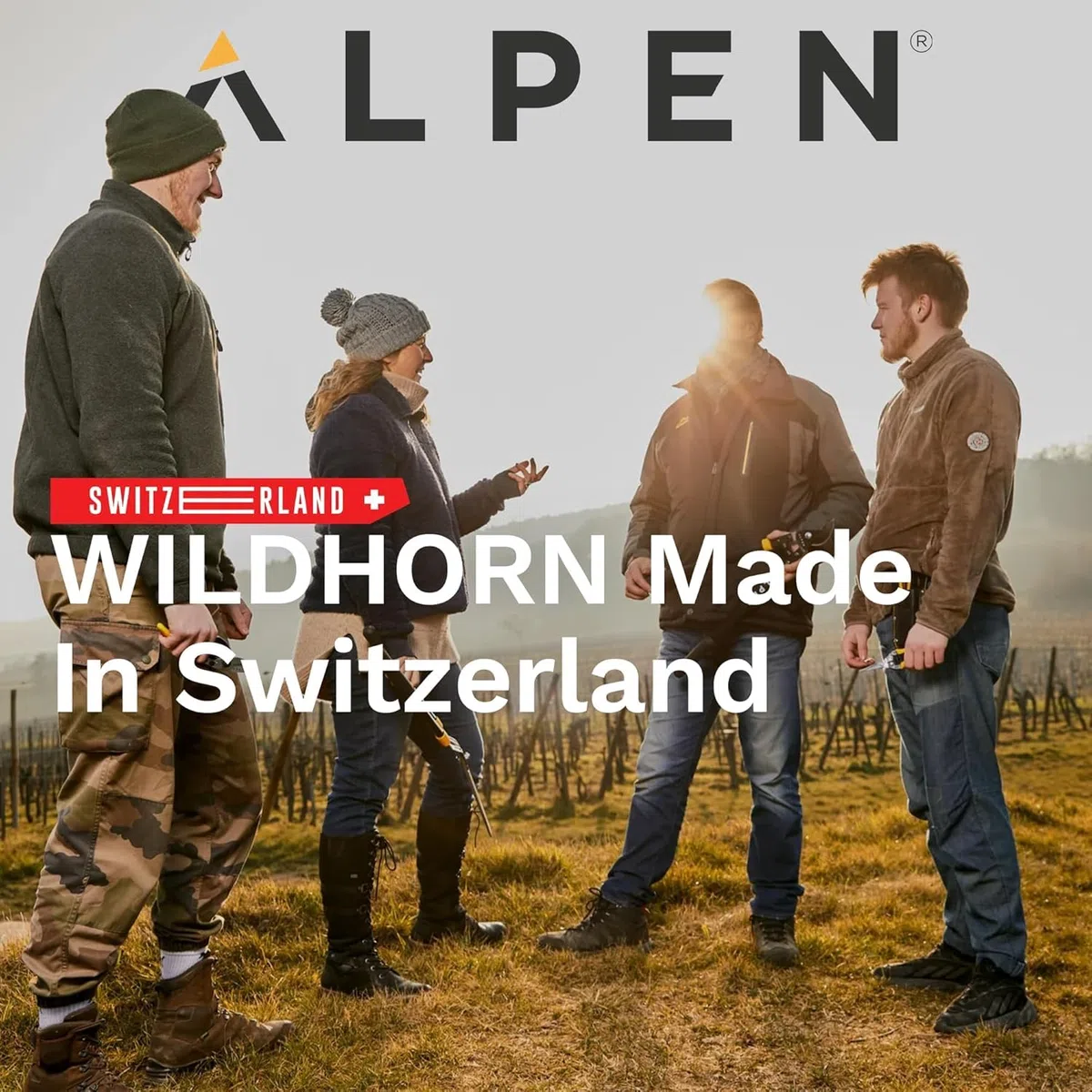 Alpen Wildhorn 32 - Tijeras de podar eléctricas, diámetro de 32 mm, Hoja FELCO HSS, Pantalla LCD, 1 batería, Juego Profesional con maletín de Accesorios, Calidad Suiza para Cortes precisos
