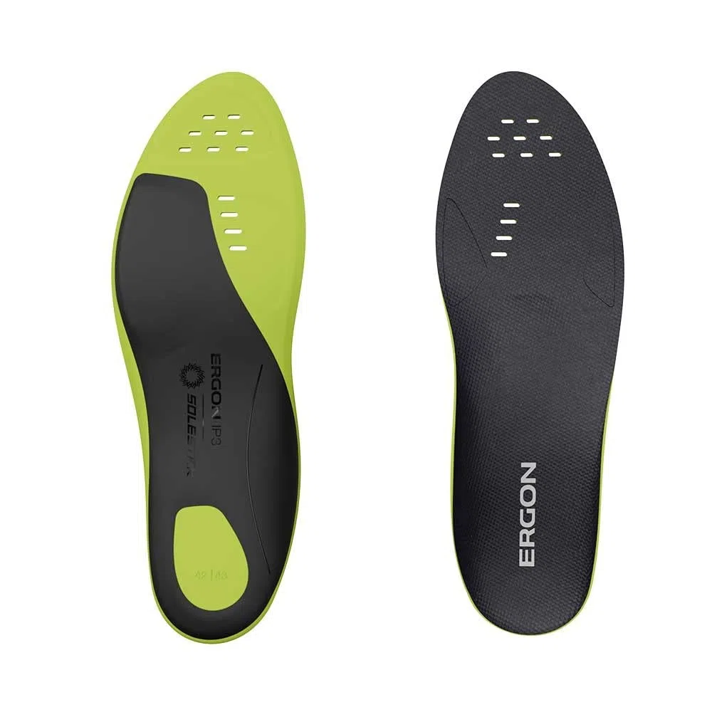 Ergon IP Pro Solestar Plantilla, Unisex, Negro/Verde, 42/43