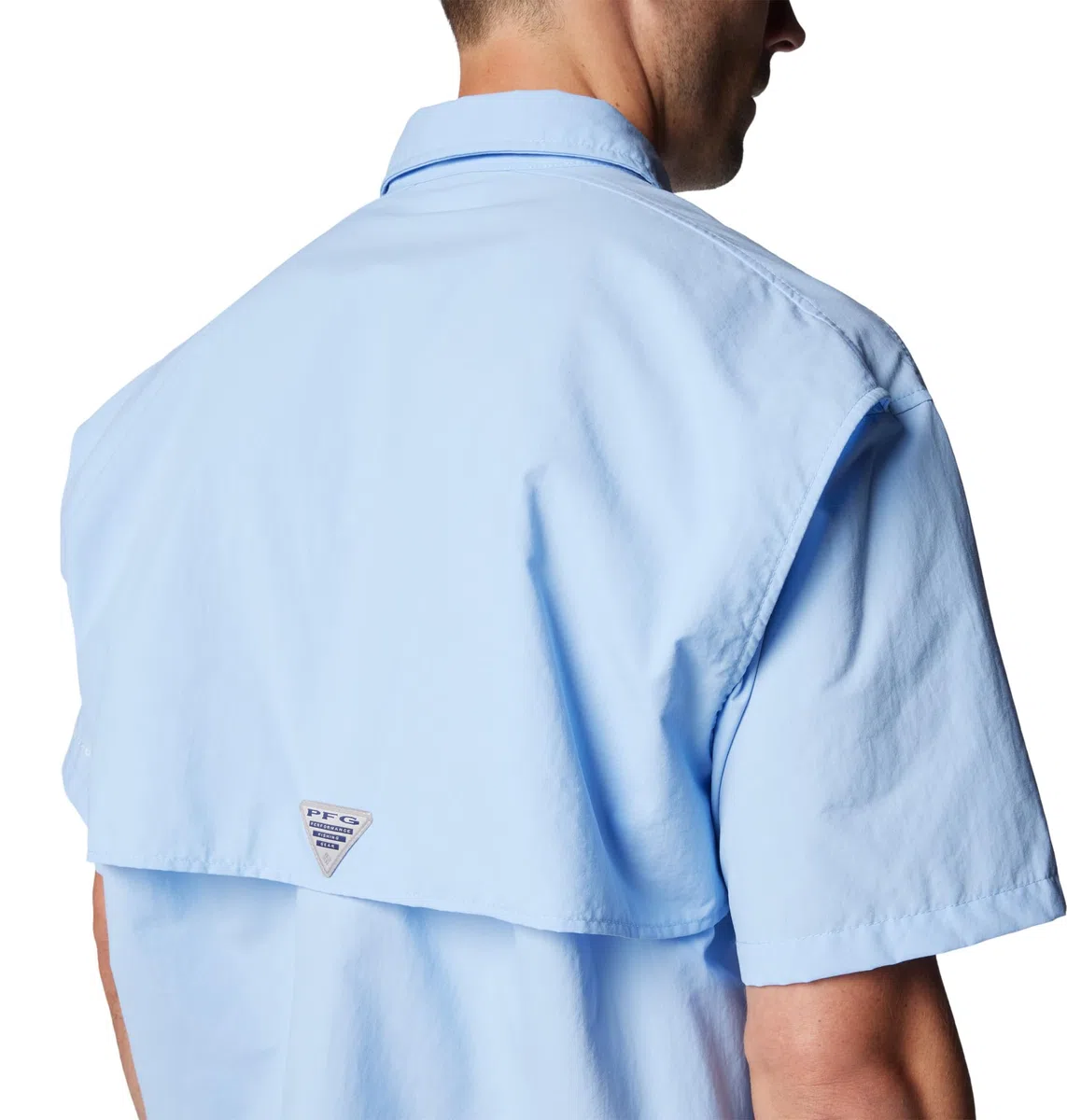 Columbia Bahama II - Camisa de Manga Corta para Hombre, Vela, Small