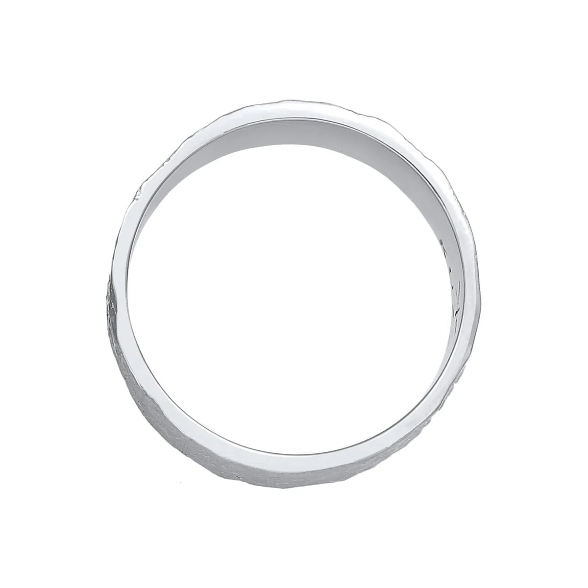 Kuzzoi - Anillo de plata de ley 925 para hombre (9 mm) con diseño de anillo pulido, talla de anillo de plata de ley 925, 60-66