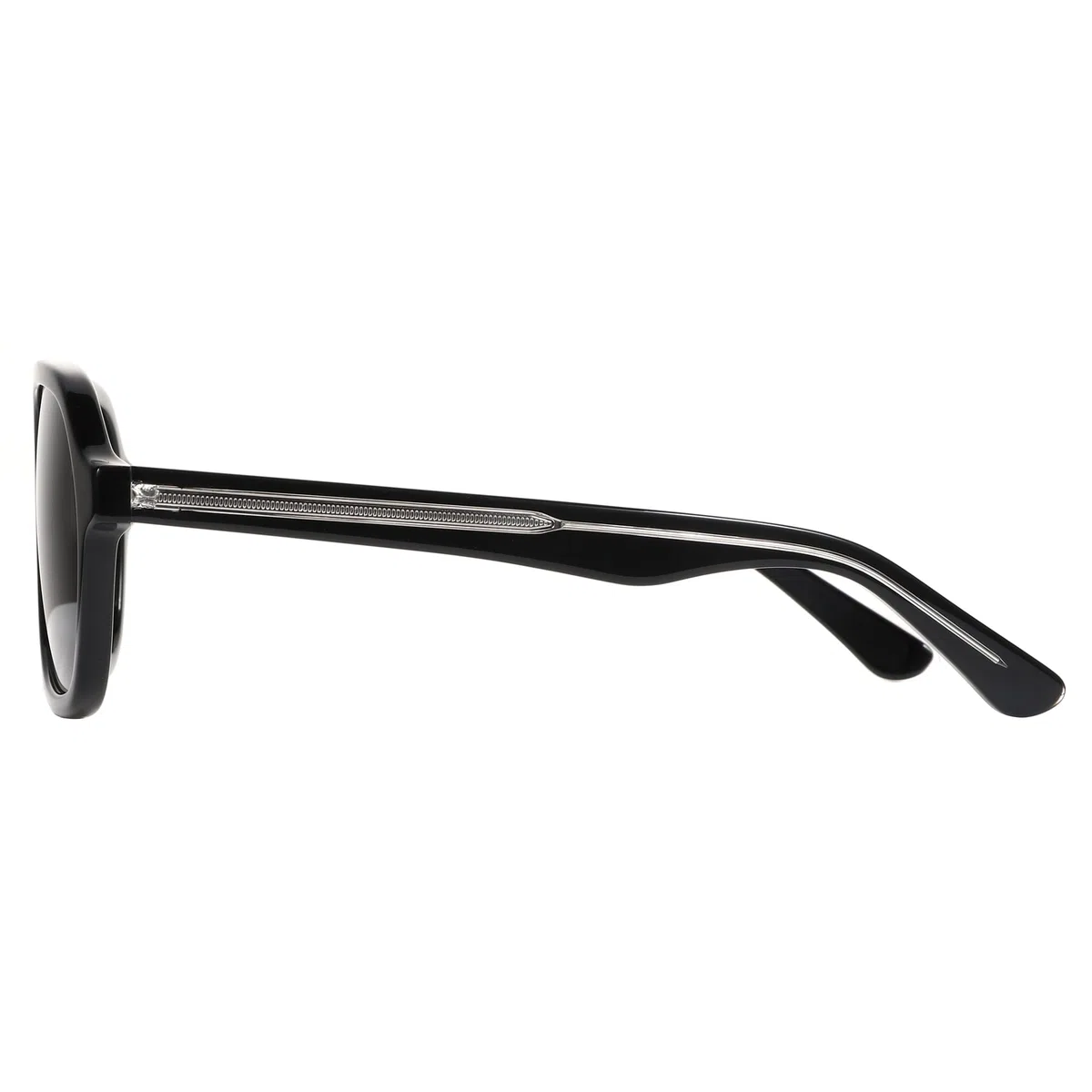 Gafas de sol polarizadas hechas a mano de acetato con protección UV400 para mujer y hombre.