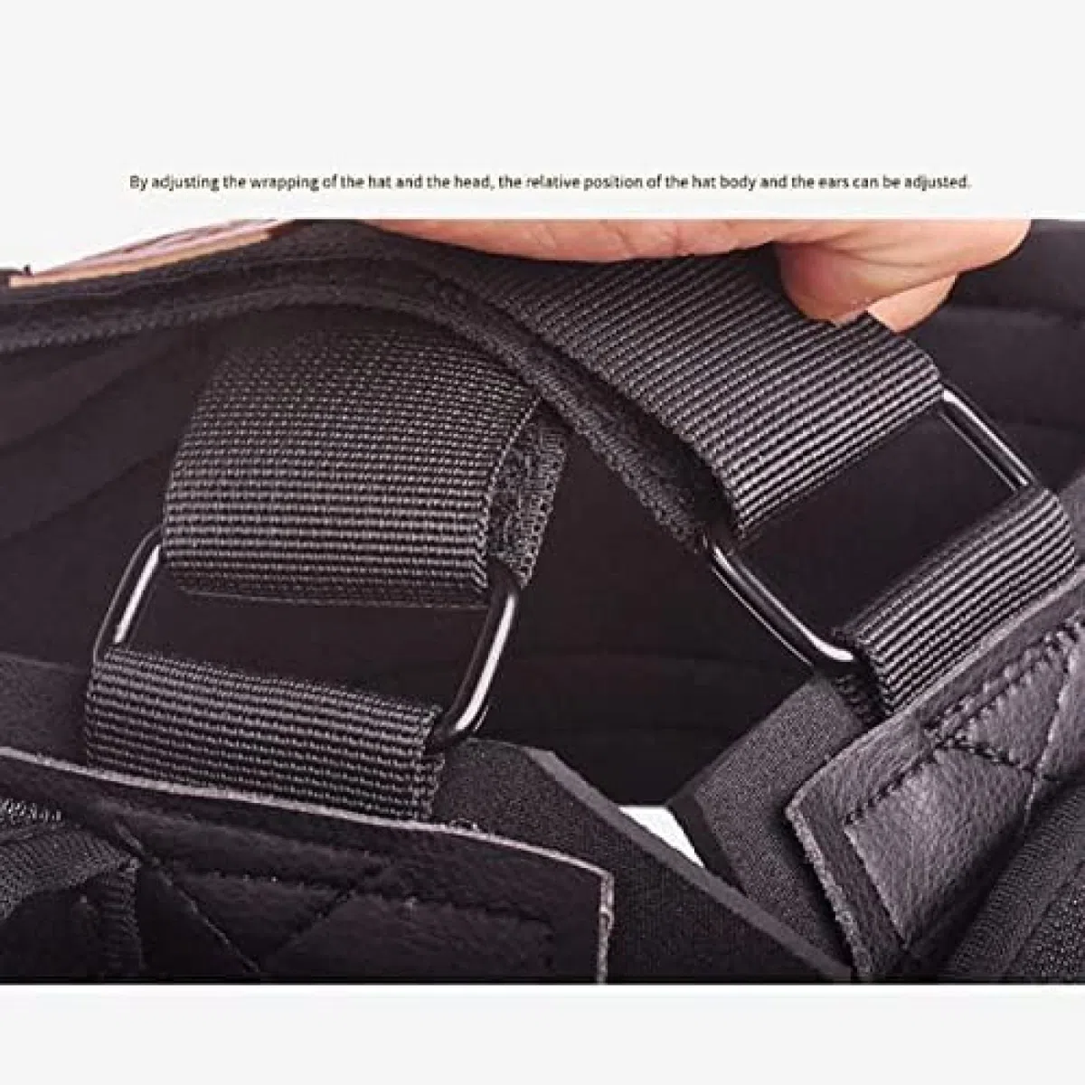 Genérico Diadema Cervical Ajustable con Relleno De Perdigones De Hierro | Correa Para La Barbilla Rellena De Esponja Para Aliviar La Tensión, Correa Extendida Antifricción (With a 2kg sandbag)